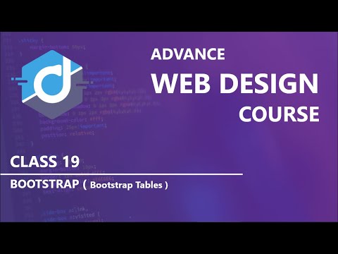 Introduction of Bootstrap Advance Web Design Course Class 16