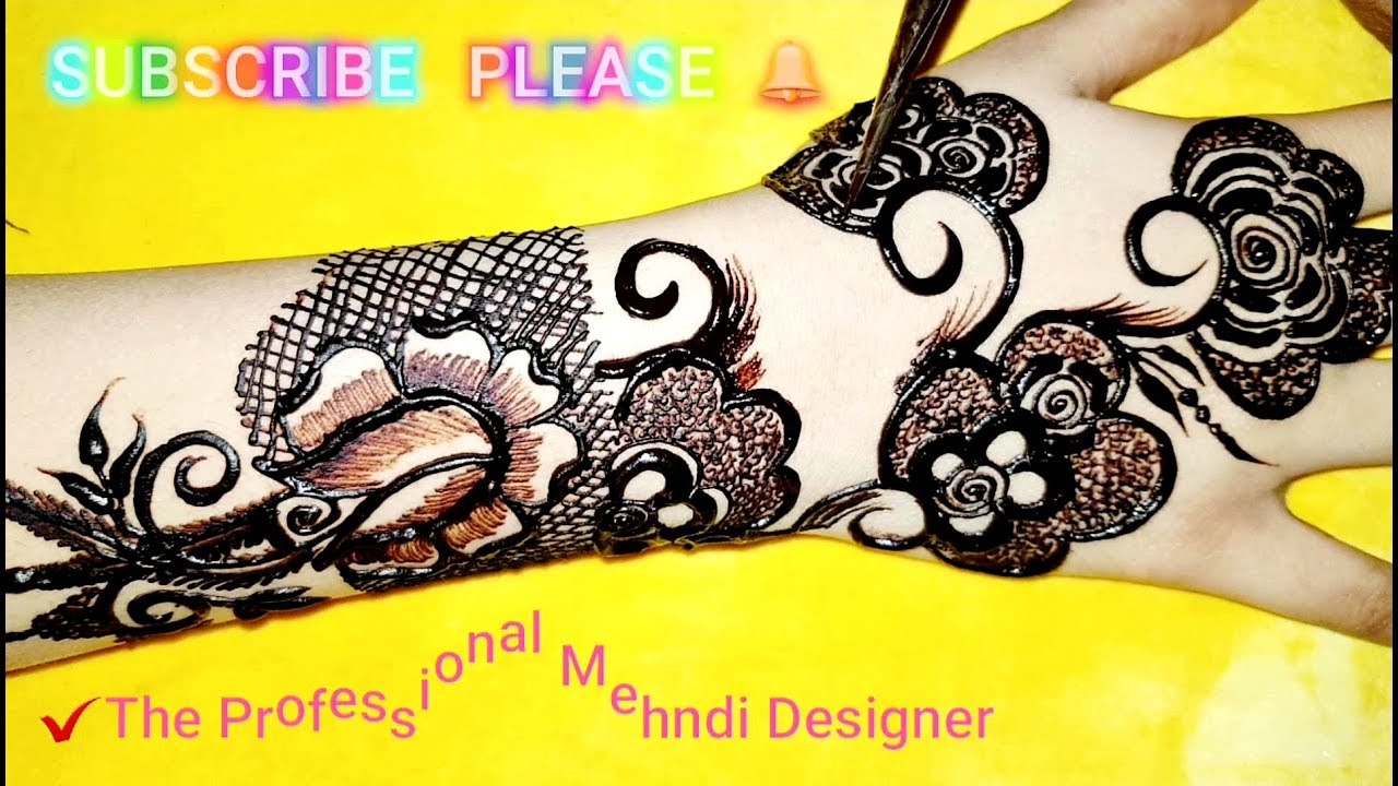 Arabic Mehndi Design | Best Mehndi Design