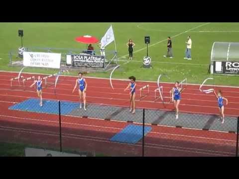 Esibizione Gym Team azzurra durante la manifestazione di atltetica leggera Maggio 2014