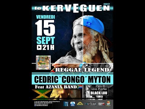 CEDRIC "CONGO" MYTON And AZANIA BAND Live @ Le Kerveguen 2017