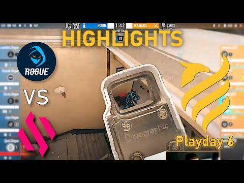 EPIC GAME! Rogue vs BDS - HIGHLIGHTS - Playday 6 - EUL 2022 Stage 2 - R6 Esport