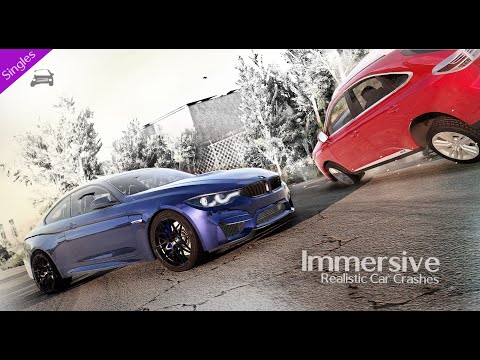 Immersive Realistic Car Crashes - Single #01 - BeamNG.Drive