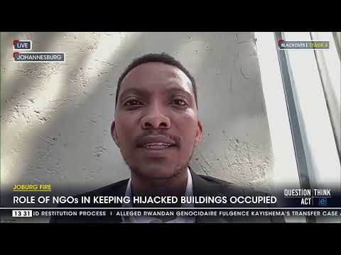 Joburg Fire Role of NGOs in keeping hijacked buildings occupied 2 2