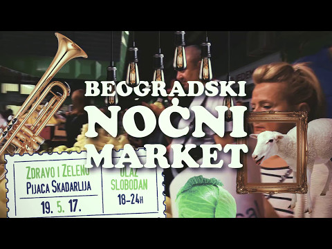 Beogradski Noćni Market - Zdravo i zeleno_najava