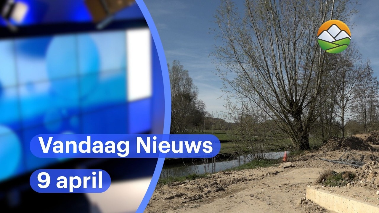 Vandaag Nieuws: Ondergrondse tunnel in Valkenburg moet wateroverlast voorkomen