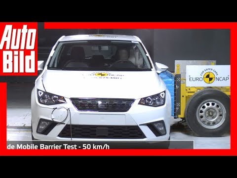 Crashtest Seat Ibiza (2017) - Bestnote für den Ibiza