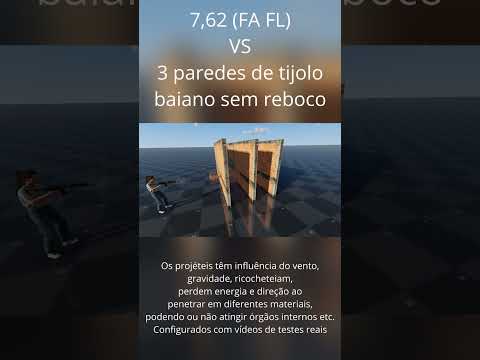 IMPUNES game: Ballistic physics (shooting)