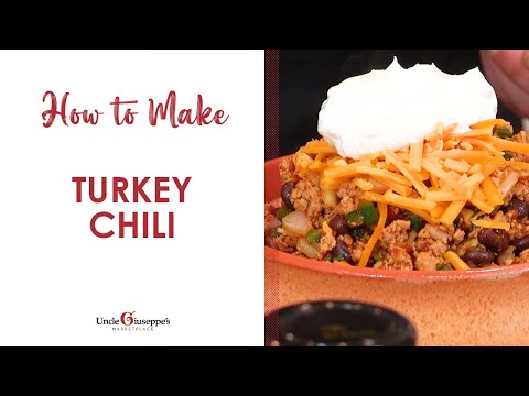 How to Make the BEST Turkey Chili | Uncle Giuseppe's Recipes ( Episode 20 )