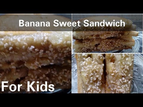Banana Sandwich Recipe | How To Make Banana Sandwich | Healthy And Tasty Breakfast Banana Sandwich