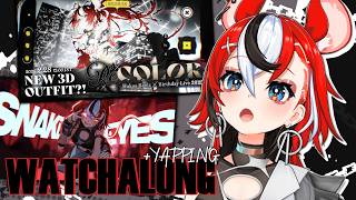 Hakos Baelz - ≪ReCOLOR3D Watchalong + Snake Eyes YAP≫ boo