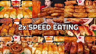 Download lagu *20 MINS* Daechang Beef Intestines Mukbang | ASMR 2x Speed Eating Show  mp3