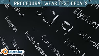 Procedural Damage Text Node video thumbnail