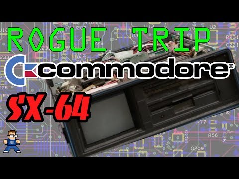 Jon's Crazy Commodore SX-64 (Retro Tech Rogue Trip 01)