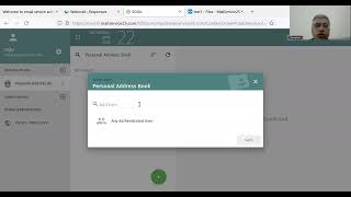 Quick demo of our email service - admin, webmail. groupware & files service modules