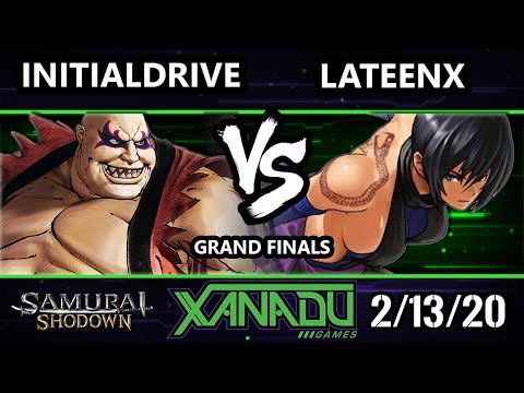 F@X 341 SamSho - LATEENX [L] (Shiki) Vs. Initialdrive (Earthquake) Samurai Shodown Grand Finals