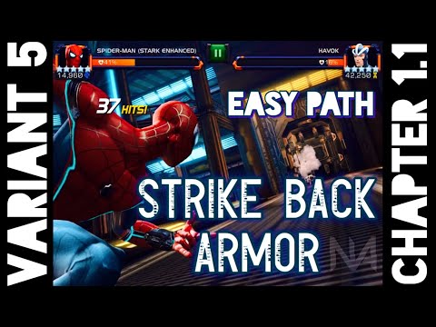 Variant 5 (Blood and Venom) Chapter 1.1 Armor Strike Back Path - Easy Path