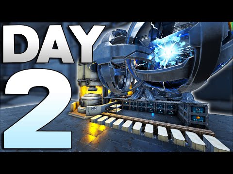 Making Insane Progress In My OP Genesis 2 Base! - ARK