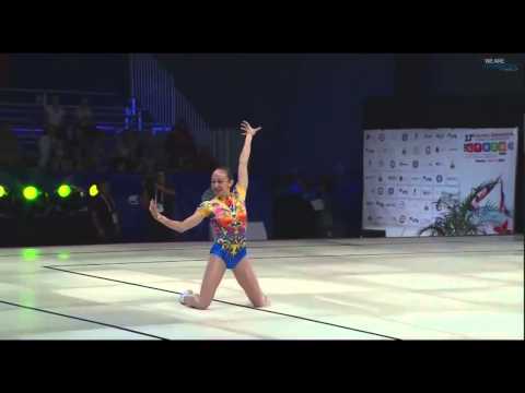 WCH Aeróbic Cancún 2014 - (FINAL) IW - YU Yangyang - CHN  (21,100)