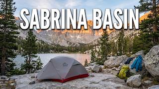 Backpacking Sabrina Basin | 3 Days in the High Sierra Ft. Catherine Gregory Adve