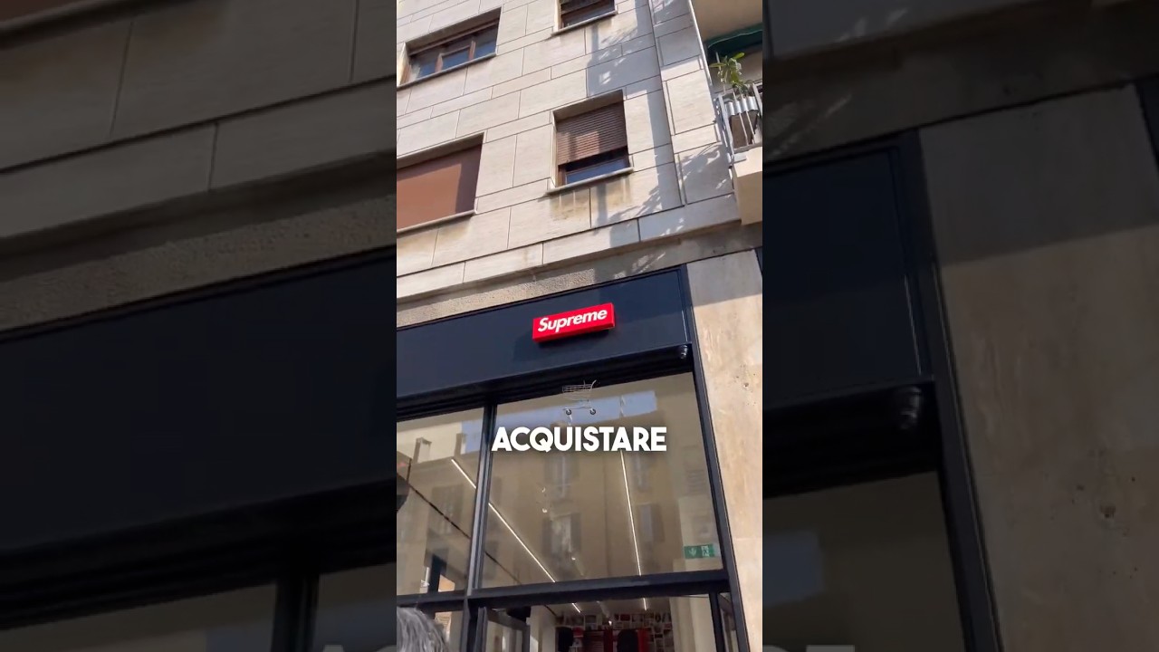 Ho speso 400€ da SUPREME per…