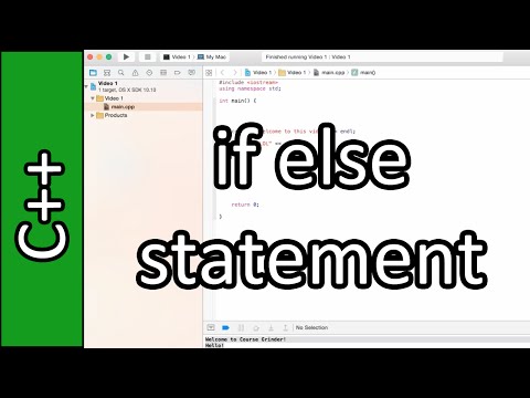 If Else Statement C Programming Tutorial 13 Pc Mac 2015