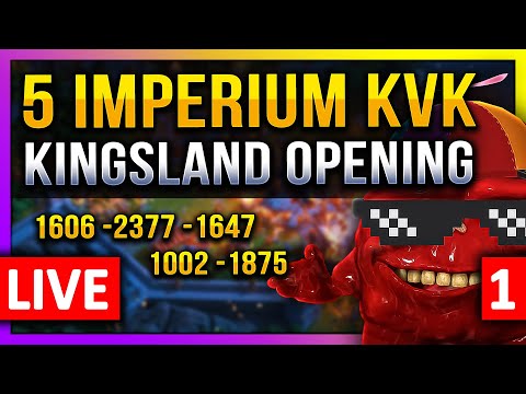 5 Imperium Kingsland Opening 🔥🔥🔥 LIVE! 🔴  #C11865, #1606, #2377, #1647, #1002, #1875