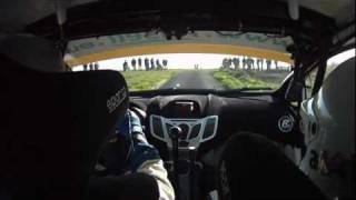 preview picture of video 'Rallye du Condroz 2011 : Vierset -  Arnaud Dedouaire Ford Fiesta Trophy R2'