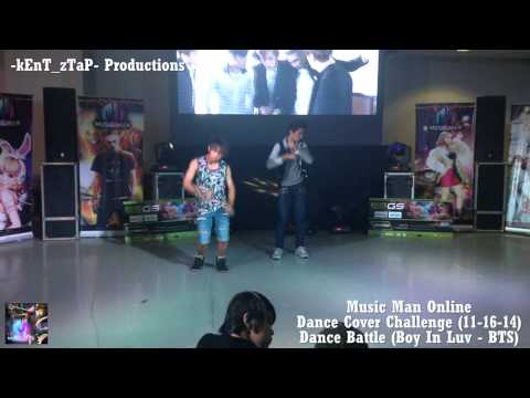 Dance Battle (Boy In Luv - BTS) on Music Man Online - Dance Cover Challenge