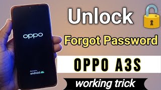 Oppo A3s Hard Reset | Oppo A3s Password Pattern Unlock|Oppo ka lock kaise tode