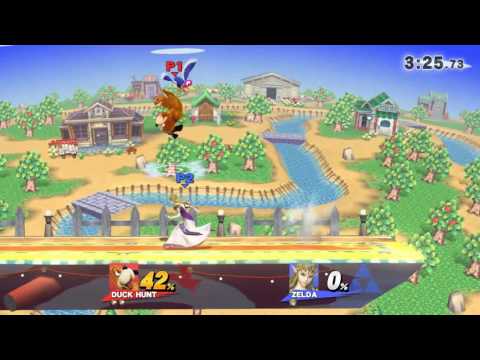 Favorite SSB For Wii U Replays: Duck Hunt vs. Zelda 1