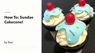 How to: Sundae Cupcake