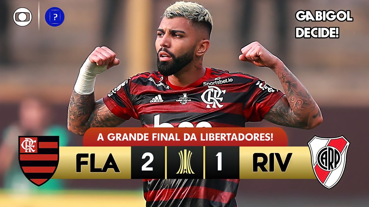 FLAMENGO X RIVER PLATE FINAL DA LIBERTADORES 2019 (GLOBO HD 1080P)