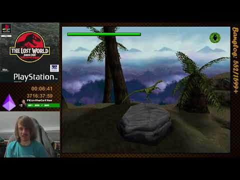 The Lost World: Jurassic Park (PS1) - Full Playthrough [Part 1/3]