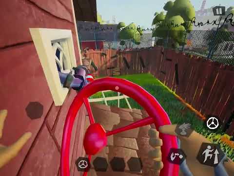 Trampoline Gate Escape Act 2 Hello Neighbor