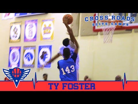 Freshman Ty Foster with the NASTY DUNKS at 2017 CrossRoads Elite Camp