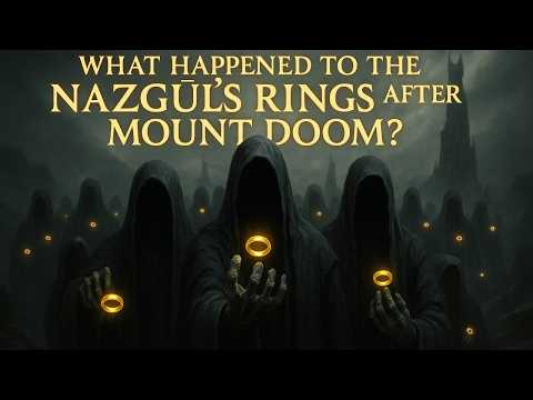 What Happened to the Nazgûl's Rings After Mount Doom?