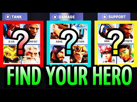 Overwatch 2 How To Find Your Main Hero - Quick and Simple - 4K