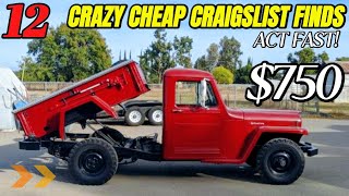 12 Shocking Craigslist Bargains – Still Available!