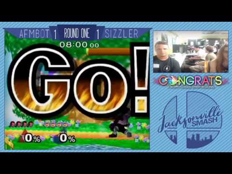 Jax Smash Weekly 3/30/17 - Afmbot(Ganondorf) Vs Sizzler(Ice Climbers) - Melee Winners R1