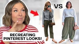 The BEST Outfits are Already in Your Closet! | RECREATING PINTEREST OUTFITS 2026 (On A Curvy Body!)