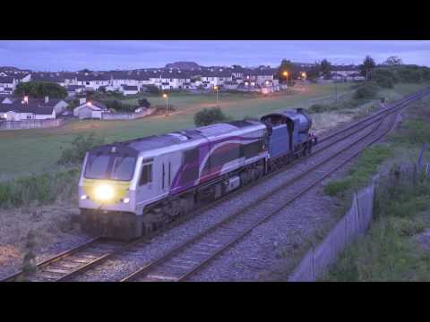 Failed RPSI 85 'Merlin' movement to Connolly with Enterprise loco number 207 12/13th July 2019