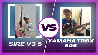 Video thumbnail for Sire V3 vs Yamaha TRBX 505 by Rama Natanael