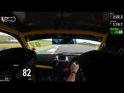 Snetterton 300 in a clio 172 cup 2:19 lap time