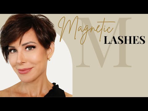 Updated Magnetic Eyelashes Tutorial | Four Looks | Easy On And Off | Dominique Sachse
