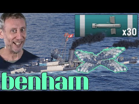 Benham - 30 torps - 335k DMG // DODGE THIS =)