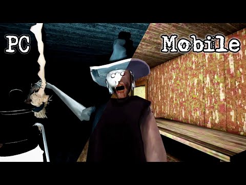Granny Update 1.8.7 Halloween House Theme PC Vs Mobile Full Gameplay | Granny New Update