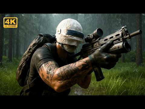 🟢 PUBG PC : ERANGEL HEAVY RAIN RTX 5090 KAR98 GAMEPLAY (NO COMMENTARY!)