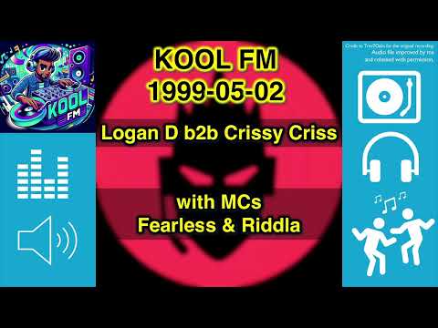 1999-05-02 – Logan D b2b Crissy Criss @ Kool FM