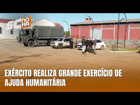 Exército Brasileiro simula resgates e emergências no Sul de Santa Catarina