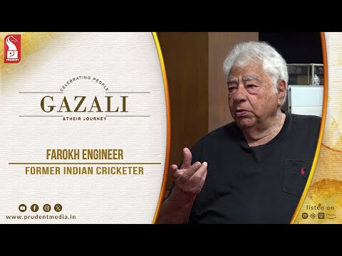 Farokh Engineer | Former Indian Cricketer | Gazali | 160325